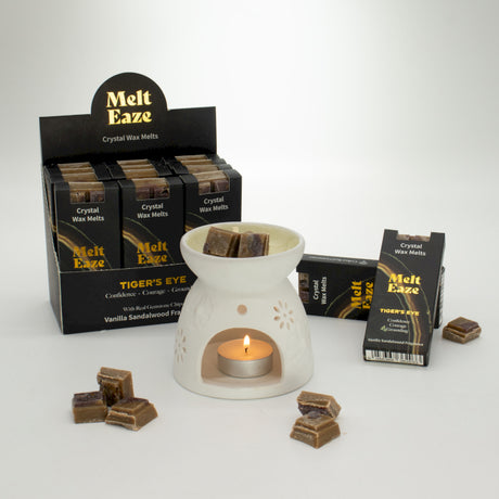 tigerøje vanilla sandalwood krystal wax melts