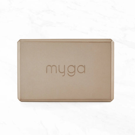 træ MYGA yoga blok set oppe fra