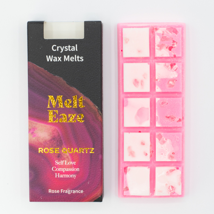 Rose rosakvarts krystal wax melts