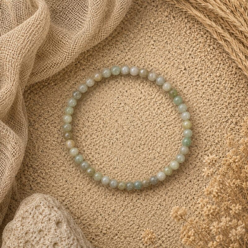 burmesisk jade 4 mm