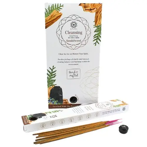 Turmalin & Sandeltræ | Cleansing | Røgelsespinde | Green Tree